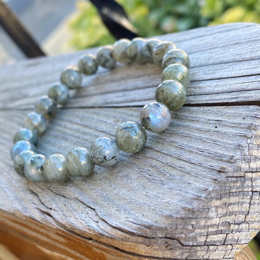 Labradorite Bracelet, 8mm